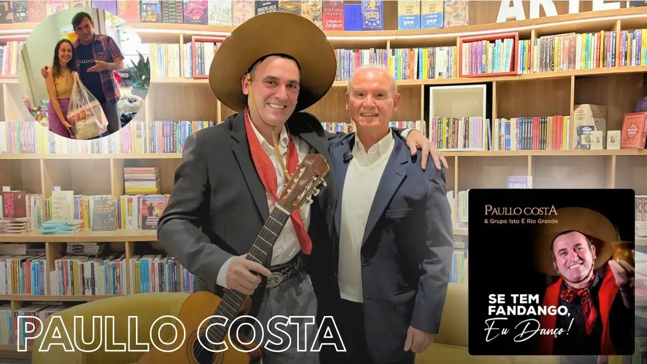 Entrevista com Paullo Costa | Escritor Alberto Dal Molin